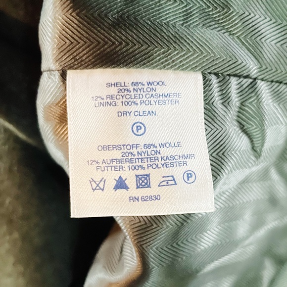 NWOT Lands’ End Wool Coat - Picture 7 of 7